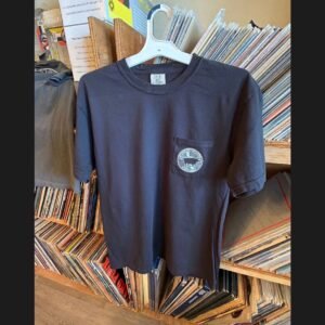 Big Black Cow Record T-Shirt Black