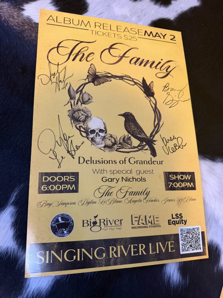 The Family – Delusions of Grandeur Poster May 2 (Signed)