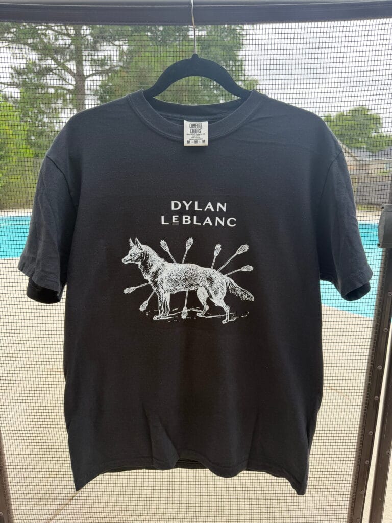 Dylan Leblanc - Coyote T-Shirt (Black)