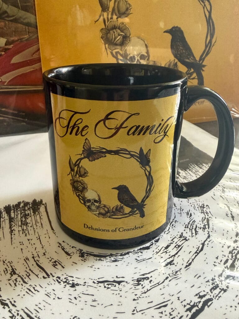 Big Black Cow Record The Family Coffee Mug