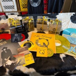 The Family & Dylan LeBlanc – Handmade Mini Vinyl Collection (Numbered Edition of 5)