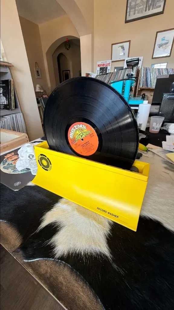 Spin-Clean Record Washer system
